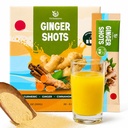 VieTreasures Ginger Shots Powder – Daily Wellness Drink Mix with Turmeric, Ginger, Cinnamon & Black Pepper | 20 Single-Serve Packets | No Added Sugar, Vegan, Gluten-Free | Travel-Friendly Immune & Digestive Support