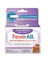 FeverAll Acetaminophen Suppository for Kids, Pack of 4