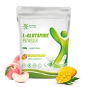 L-Glutamine Powder - 5g Pure Fermented Glutamine per Serving, Amino Acids for Muscle Recovery, Gut Health & Immune Support -Delicious Tropical Flavor, Non-GMO, Gluten-Free, 40 Servings