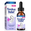 Premium Tinnitus Relief Drops for Ringing Ears, Natural Ear Tinnitus Relief Supplement for Buzzing, Liquid Hearing Support Formula, 2 Fl Oz