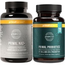 Primal Harvest Daily Two-Step Routine | NAD+ + Probiotics | 2 Pack | 30 Day Supply