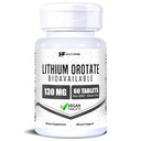 HealthFare Lithium Orotate Supplement | 60 Vegetarian Tablets | Trace Mineral Formula | Non-GMO, Gluten-Free | Made in USA