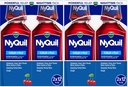 Vicks NyQuil, Nighttime Relief of Cough, Cold & Flu Relief, Sore Throat, Fever, & Congestion Relief, Cherry Flavor, Twin Pack, 12 FL OZ (Pack of 2)
