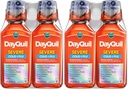 Vicks DayQuil Severe Cold&Flu Liquid Medicine, Daytime Relief for Headache, Fever, Sore Throat, Minor Aches&Pains, Chest Congestion, Stuffy Nose, Nasal Congestion, Sinus Pressure&Cough 2ct (Pack of 2)