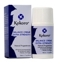 Kokoro Extra Strength Natural Progesterone Creme | Skin Moisturizing Cream | 1.7 oz Pump | 50% More Progesterone | Paraben-free | No Phytoestrogens | No Animal Products, By-Products, or Animal Cruelty