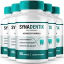 SynaDentix Capsules, Official Syna Dentix Oral Health Supplement Pills - Maximum Strength, All Natural for Gum Health, Teeth, Fresh Breath, Premium SynaDentix Dental Care Reviews (5 Pack)
