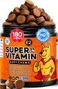 24-in-1 Dog Multivitamin with Glucosamine - Chewable Dog Vitamins and Supplements for Hip & Joints - Ideal for Immune Support and Digestive Health - Best for Senior Dogs and Puppies’ Skin & Heart