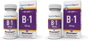Superior Source B-1 100 mg - Vitamin B Supplement Supports Healthy Energy & Growth - Nervous & Digestive System Support Formula with Thiamin - 100 Sublingual Dissolving Tablets (Pack of 2)