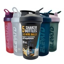 ELEVATD 5-Pack Protein Shaker Bottles (28 fl oz) – Leak-Proof Lid, Whisk Ball, Durable Carry Loop – BPA-Free Gym Mixer for Protein Powder & Supplements – Sleek, Fresh Colors