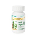 Algal Oil DHA Softgels for Kids – Plant-Based Omega-3 from Algae, 100 mg DHA per Softgel – Supports Brain, Eye, and Nervous System Development – Vegan – 90 Softgels