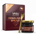 Vasu Ayurveda Himalayan Shilajit Resin 400mg – Lab Tested Natural Energy Booster with Fulvic Acid & 85+ Trace Minerals – Pure Shilajit for Men & Women – 50 Days Supply for Strength & Stamina (1-Pack)