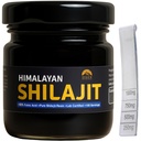 Shilajit Resin - 40g (100 Servings) 80% Fulvic Acid- Lab Tested- Himalayan Gold Grade for Men & Women High Potency with 85+ Trace Minerals