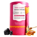 Shilajit Honey Sticks for Women, Tasty Strawberry Honeysticks, with Shatavari & Saffron for hormonal Balance & Energy, 75%+ Fulvic Acid, 85+ Trace Minerals Wellness Booster, 30 Sticks