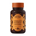 Herbs Etc. Vibrant Energy Softgels - Energy Formula for Natural Vitality Support - Gotu Kola Herb, Siberian Eleuthero & Asian Kirin Red Ginseng - Organic & Gluten-Free - 30 Count (30 Servings)