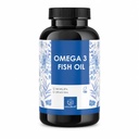 Premium Omega 3 Fish Oil – 2000 mg Fish Oil per Daily Serving with 600 mg Omega-3, 360 mg EPA & 240 mg DHA – High Strength, Developed & Tested in Germany – 180 Softgels (90 Day Supply)