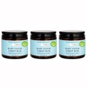 Irene Organics Organic Baby Vapor Chest Rub Clean Vapo Rub Made with Non Toxic Ingredients, Organic Cough & Congestion Relief Balm, Safe Natural Eucalyptus & Lavender Rub for Newborns & Kids (3, 2 oz)