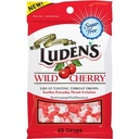 LUDEN Cough Drop SF Wild Cherry 25EA
