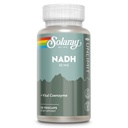 SOLARAY NADH 10 mg - Active Form of Niacin, Reduced NAD Supplement - Cofactor in Cellular Energy Pathways - Lab Verified, Gluten Free, 60-Day Guarantee - 30 Servings, 30 VegCaps