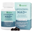 inGreens Liposomal NAD+ Supplement 1800 mg with Nicotinamide Riboside, Trans-Resveratrol & Trimethylglycine – NAD+ Nutrient Support Formula, High-Potency Liposomal Softgels, 120 Count