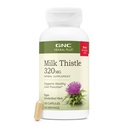 GNC Herbal Plus Milk Thistle, Extra Strength, 100 Caplets