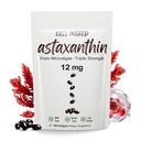 Astaxanthin 12mg Supplements,antioxidant Supplement 180 Softgels for 6 Month Supply - Premium Natural Microalgae, Supports Wellness for Skin, Eyes and Joints, Non-GMO & No Gluten