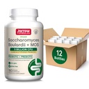 Jarrow Formulas Saccharomyces Boulardii Probiotics + MOS 5 Billion CFU Probiotic Yeast for Intestinal Health Support Gut Health Supplements for Women & Men 180 Veggie Caps, 180 Day Supply,Pack of 12