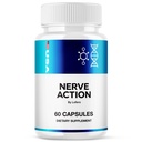Nerve Action Capsules, NerveAction Pills with Advanced Maximum Strength, Neuropathy Supplement Health Function Support Vitamins, Premium Wellness Formula All-Natural Ingredients Capsulas (60 capsules)
