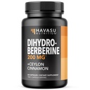 Dihydroberberine 200mg from Patented GlucoVantage - Up to 5x More Bioavailable & Longer Lasting than Standard Berberine & Gentle on Stomach - Dihydroberberine Supplement AMPK Activator (60 Servings)