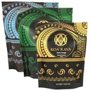 Kilogram Bundle - 1 Kilogram (2.2 Pounds) of each the Tongan, Fijian, and Vanuatu Waka Kava Kava Powder 3 KG(6.6 LB)