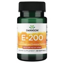 Swanson Vitamin E 200 Iu 200 Iu (90 Milligrams) 60 Sgels
