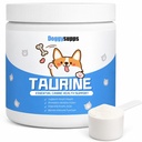 Doggy Supps Taurine - Taurine Supplement for Dogs - Immune Support, Boost Energy & Vitality, Skin & Coat Health for Heart, Vision & Daily Wellness - 200 Grams(1pc)