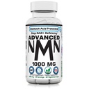 REVGENETICS Advanced NMN 1000mg - Nicotinamide Mononucleotide Supplement - 99.5% Pure NAD+ Precursor - Enteric Coated for Maximum Absorption - 60 Capsules - Third Party Tested