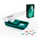 OTICA Pill Cutter and Splitter Daily Usage, Safely Cut Pills and Tablets, Use Our Petent Design Pill Cutter For Precise Separation , Easy Pill Centering Technology, Travel Sized