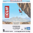 12Z CLIF COOKIES & CREME 5PK