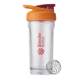 BlenderBottle Sport Tritan Shaker Bottle with Locking Lid, 28-Ounce, Passion Fruit