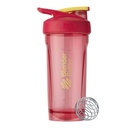 BlenderBottle Sport Tritan Shaker Bottle with Locking Lid, 28-Ounce, Electric Pink