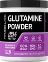 Fitness Labs L Glutamine Powder 5000mg | 0.5lb | Unflavored | HPLC Tested | Free Form | Vegan, Vegetarian, Non-GMO, Gluten Free