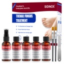 Toenail Fungus Treatment, Treatment Extra Strength with 25% Undecylenic Acid, Fungus Nail Treatment for Damaged Nails, Discolored, Thick Toenails, Help Nail Grow - (1 Fl Oz/30 ml x 5 Pack)