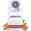 ActiveSpan Astragalus Supplement - Longevity Formula with Astragalus Root, Ashwagandha, Cat's Claw & Cinnamon - Anti Aging Support for Women and Men, Vegan, Non-GMO - 60 Capsules