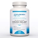 P Puregen Labs Cough Relief for Adults Dextromethorphan HBr 15mg (60 Softgels) 8-Hour, Non-Drowsy, Long-Lasting Bronchial Suppressant |Ages 12+ | Compare to Robafen and Robitussin