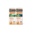 Robitussin Honey DM Max Cough Plus Chest Congestion and Robitussin Maximum Strength Honey Nighttime Cough DM, Adult Formulas - 2 x 8 Fl Oz Bottles