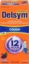 Delsym 12 Hour Cough Relief Alcohol Free Grape Flavored Liquid Cough Suppressant, 5 Fl Oz (Pack of 2)