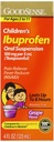 GoodSense Children's Ibuprofen Oral Suspension, Grape, 4 oz