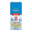 SEDLAV Dye Free Children’s Ibuprofen Liquid White Grape Flavor 100mg Per 5mL Pain Relief and Fever Reducer for Ages 2 to 11 4 fl oz