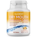 Nature's Stance XyliDENT Xylitol Tablets for Dry Mouth Relief - Stimulates Saliva, Freshens Breath, Reduces Acid Production, Fast Acting Relief, 100 Count (Orange)