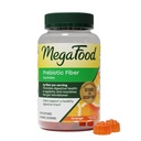 MegaFood Prebiotic Fiber Gummies for Adults & Kids 4+; Digestive Health & Immune Support Supplement; Gut Health Fiber Supplement from Chicory Root; Orange Flavor; 60 Vegetarian Gummies, 30 Servings