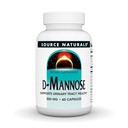 Source Naturals D-Mannose, Potent Urinary Tract & Bladder Health Support*, 500mg - 60 Capsules