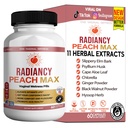 Radiancy Peach Max Vaginal Wellness Supplement, 60 Capsules, 30 Day Supply (1)