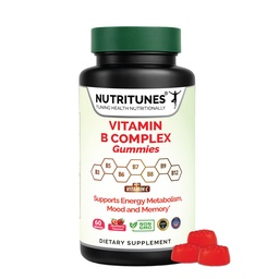 Βιταμίνη B Complex Gummies– Υψηλής ισχύος B Complex Vitamins Gummies with Methyl B12, Folate, Biotin & Vitamin C – Μη ΓΤΟ, Vegan, Gluten-Free – 90 Gummies – Κατασκευασμένο στις ΗΠΑ