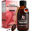 Liposomal Glutathione + Astaxanthin Liquid Supplement for Women – 63× Absorption for Cellular Support, Brighter Skin, Focus & Energy – with Vitamin C & R-ALA – Non-GMO Vegan – 30 Servings
